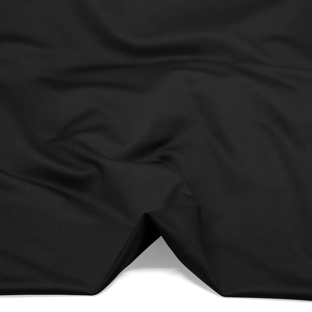 Endurance Recycled Poly Activewear Knit - Black - Image 2