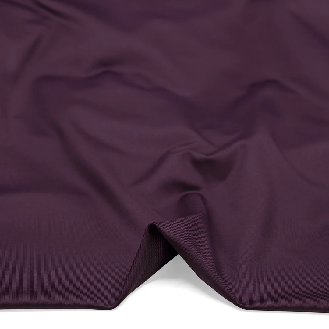 Endurance Recycled Poly Activewear Knit - Deep Currant - Image 2