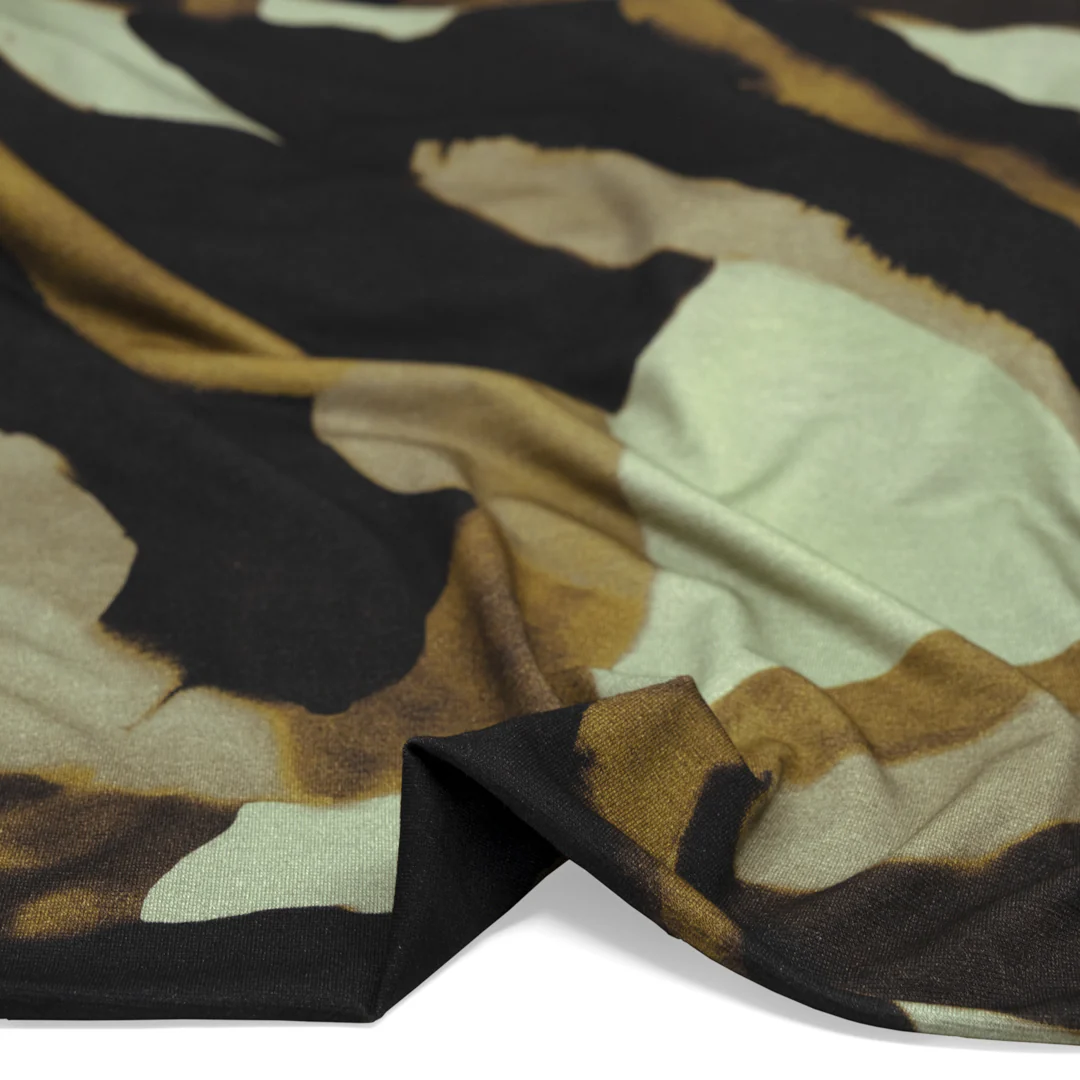 Ephemera LENZING™ ECOVERO™ Jersey - Peat/Seafoam