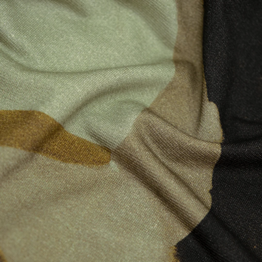 Ephemera LENZING™ ECOVERO™ Jersey - Peat/Seafoam - Image 3