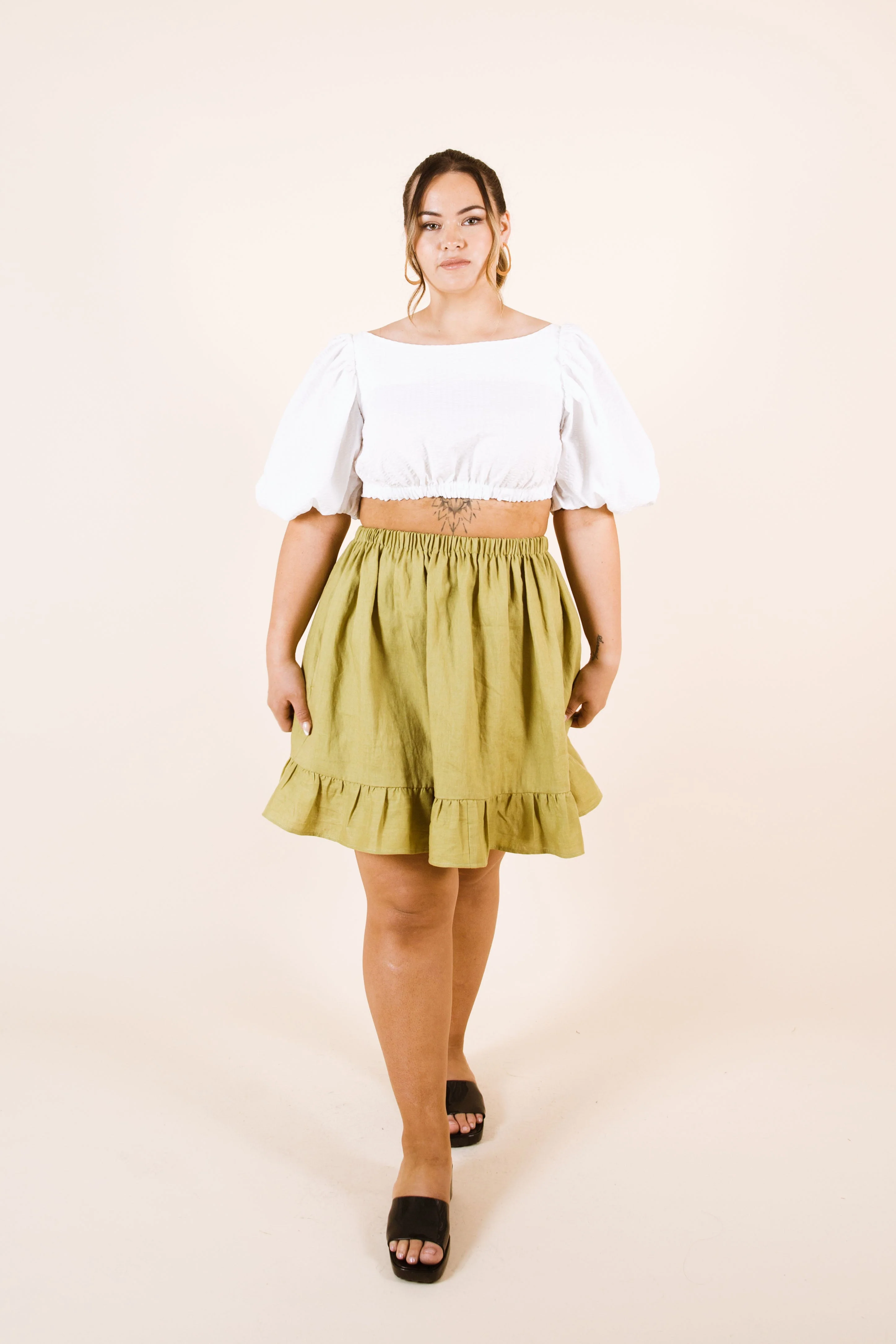 Estella Curve Dress, Top & Skirt - Papercut Patterns - Image 6