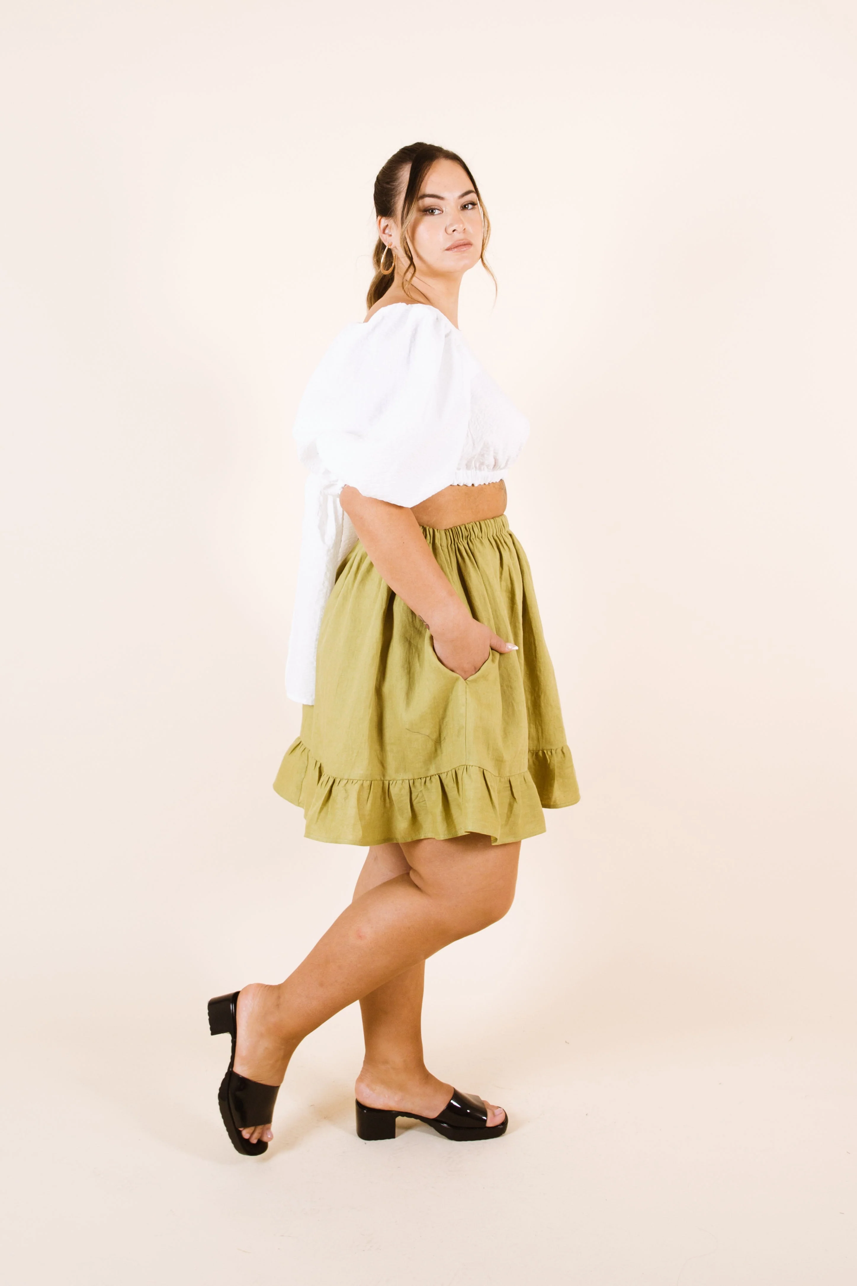 Estella Curve Dress, Top & Skirt - Papercut Patterns - Image 7