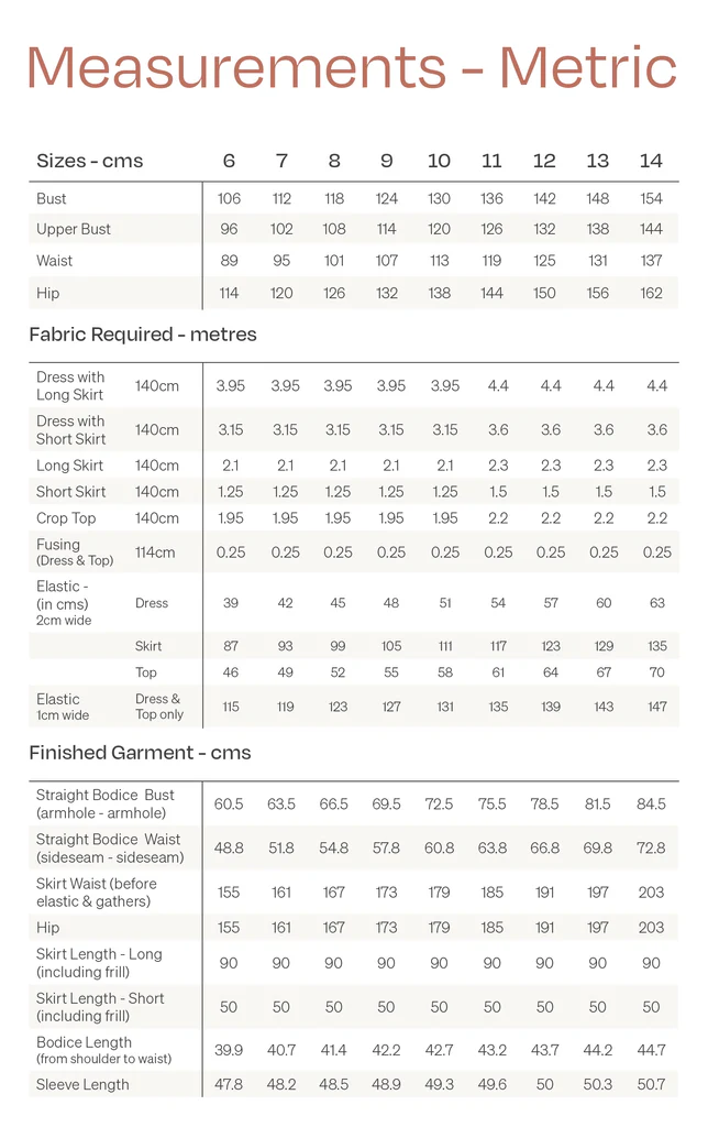 Estella Curve Dress, Top & Skirt - Papercut Patterns - Image 8