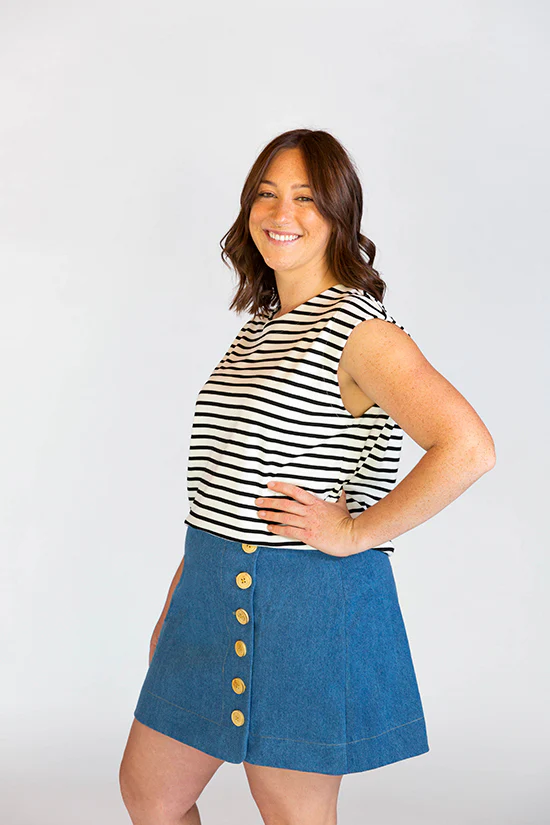 Evelyn Skirt - Chalk & Notch - Image 8