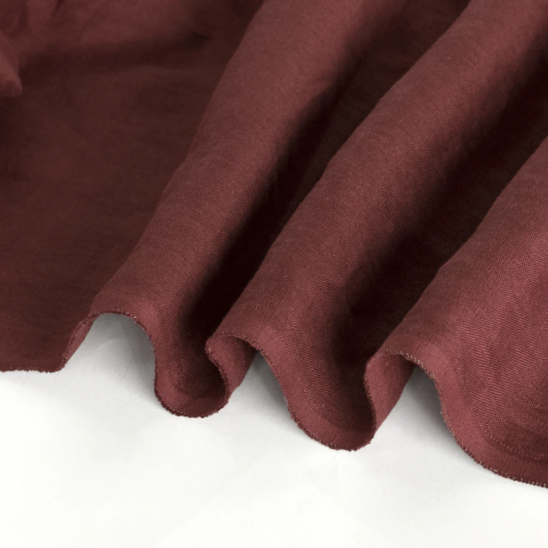 Everyday Linen - Merlot - Image 2