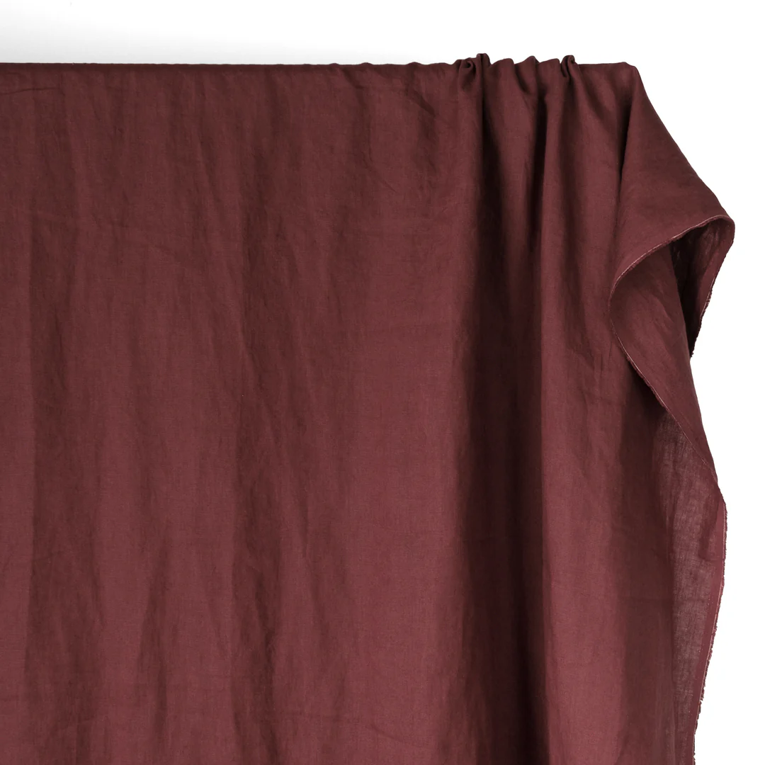 Everyday Linen - Merlot - Image 3