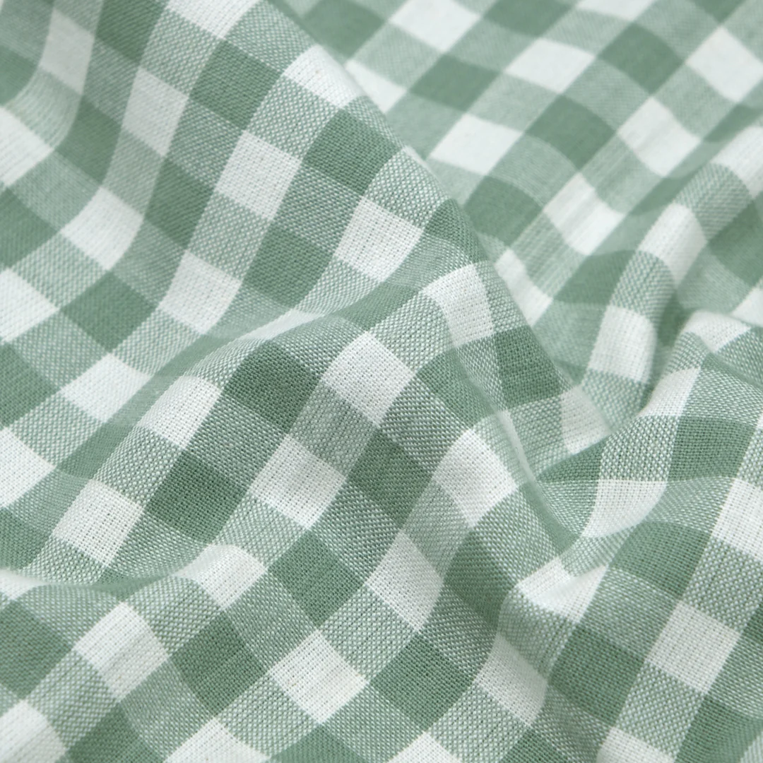 Camp Gingham Cotton - Scout Green - Image 2