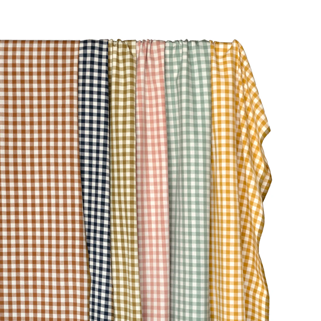 Camp Gingham Cotton - Sunshine - Image 4