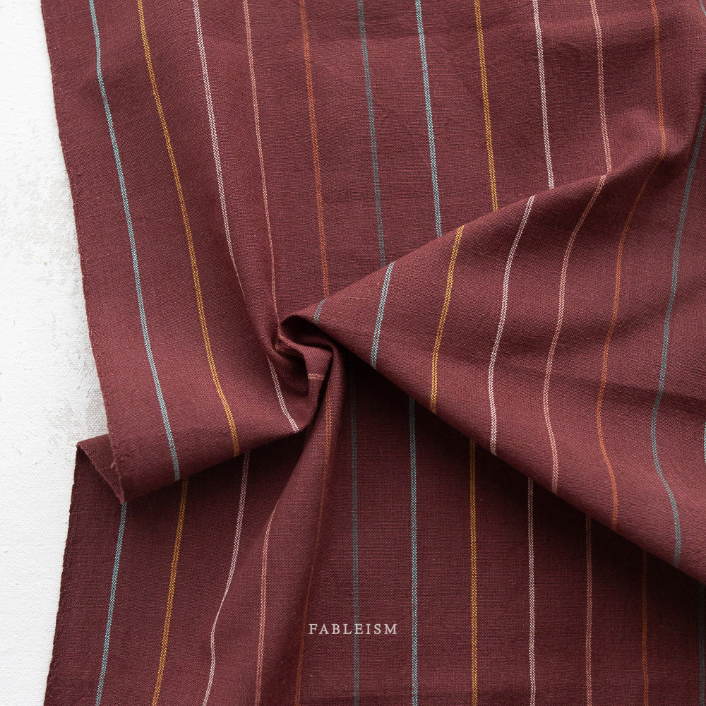 Skinny Stripe Cotton - Dusk