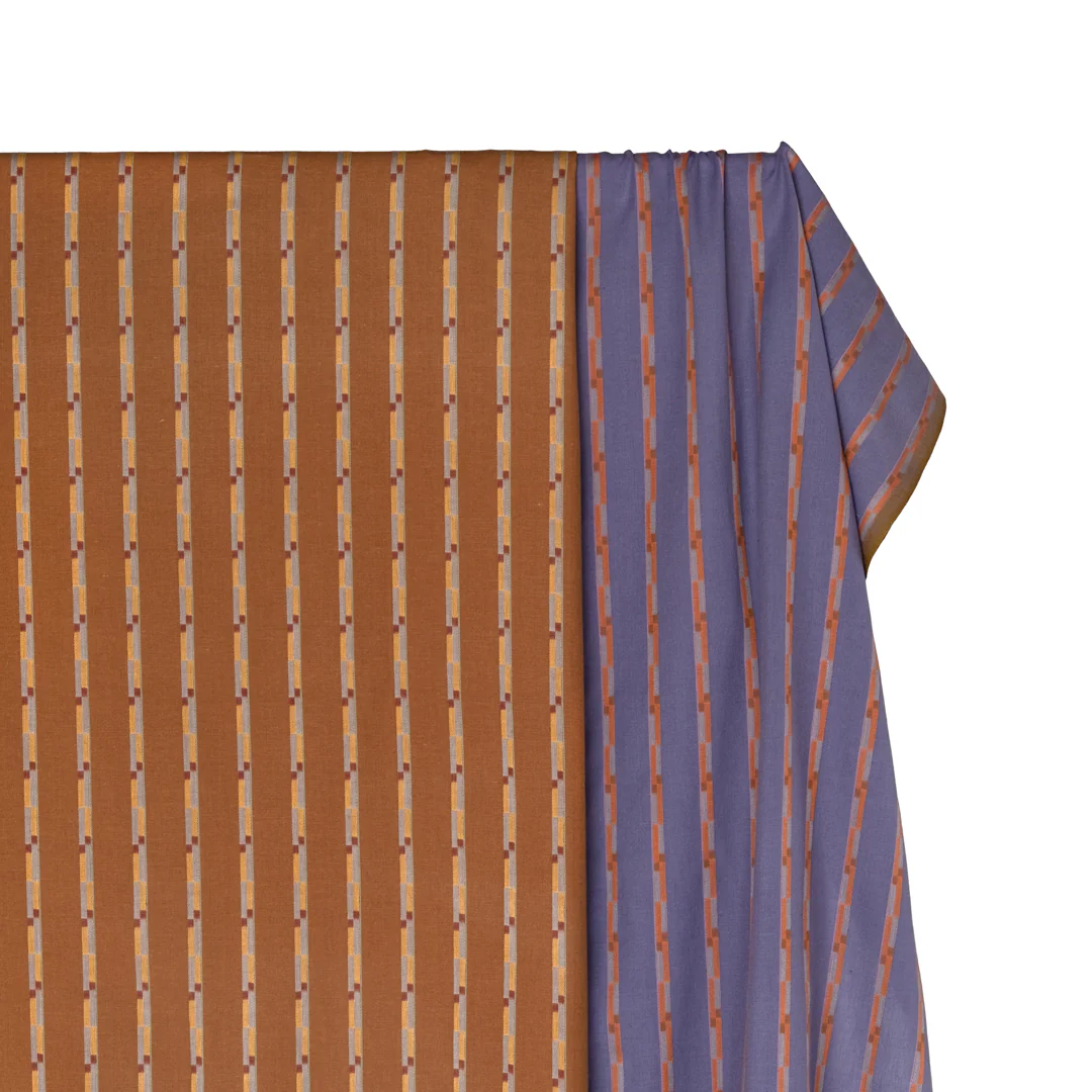 Track Stripe Cotton - Umber - Image 4