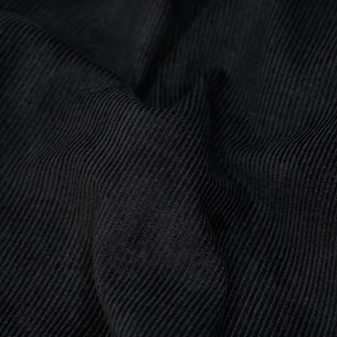 Fine Cotton Corduroy - Black