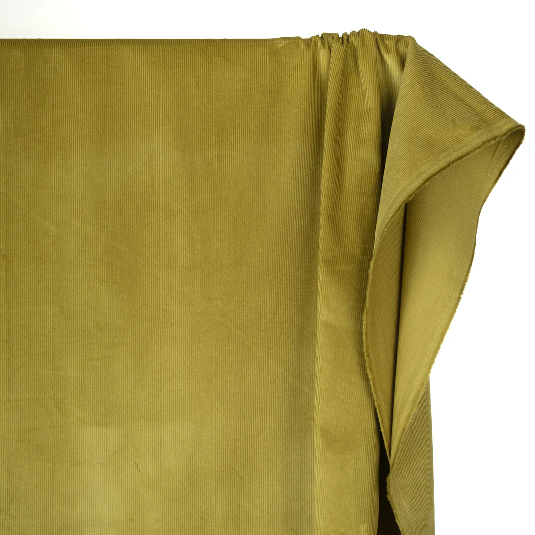 Fine Cotton Corduroy -  Pickle - Image 3
