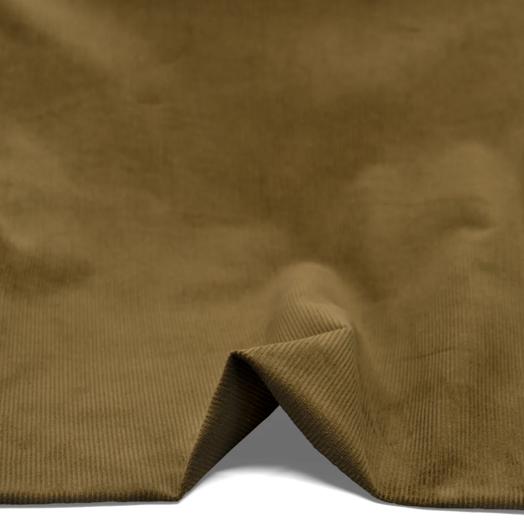 Fine Cotton Corduroy - Seaweed - Image 2