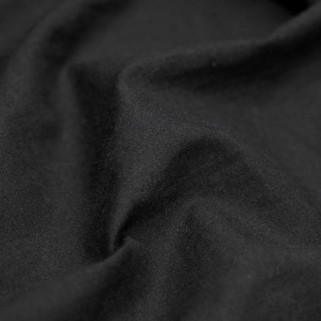Floaty Cotton Voile - Black