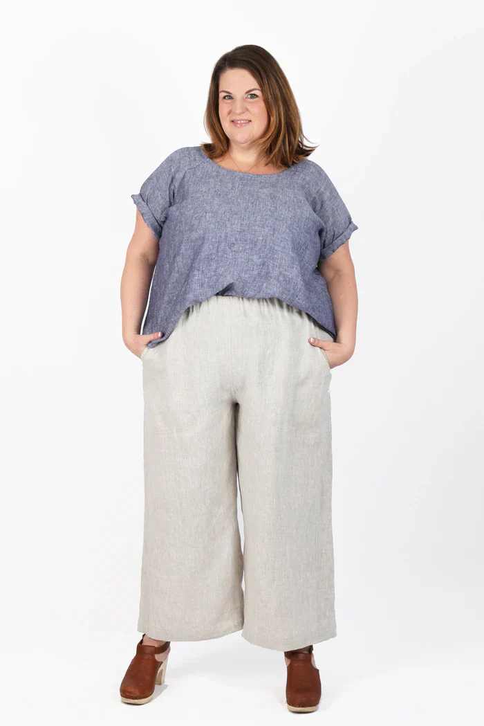 Free Range Slacks, Curvy Fit - Sew House Seven - Image 2