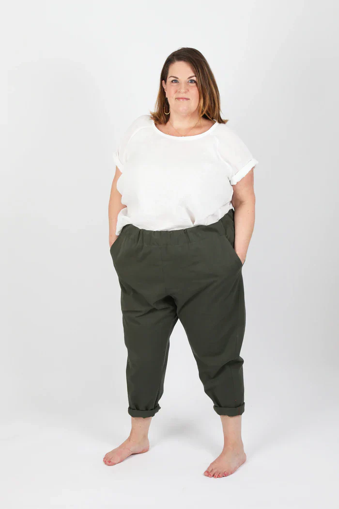 Free Range Slacks, Curvy Fit - Sew House Seven - Image 3