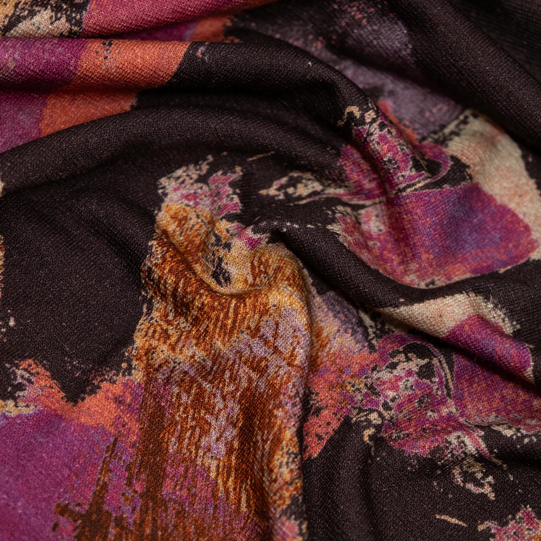 Glitch LENZING™ ECOVERO™ Jersey - Shadow/Multi - Image 3