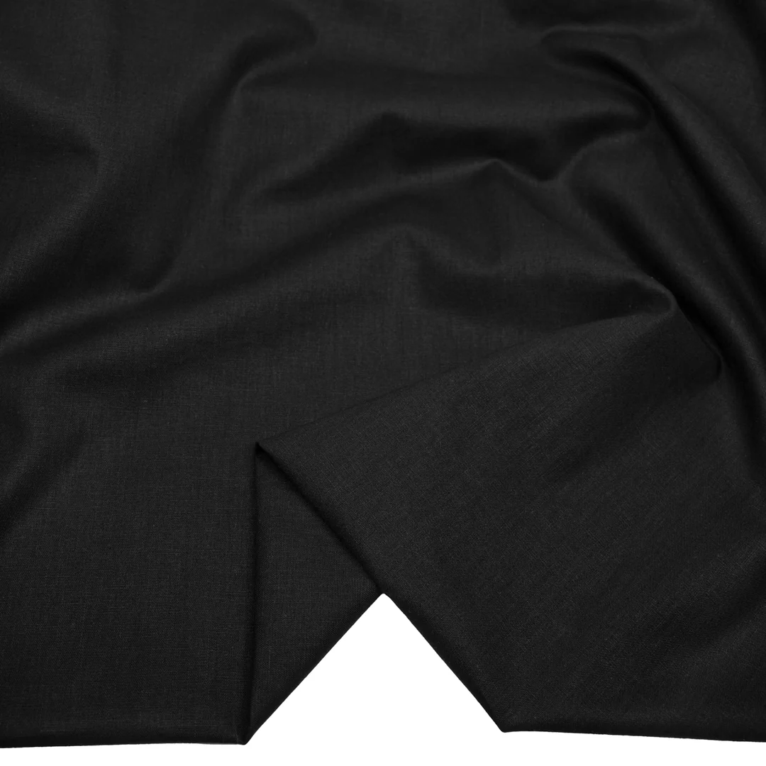 Go-To Linen Cotton Blend - Black - Image 2