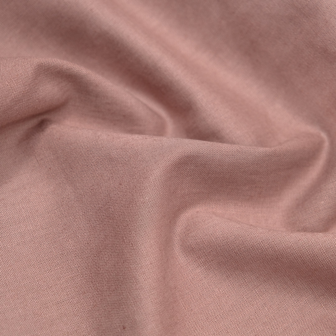 Go-To Linen Cotton Blend - Dusty Rose