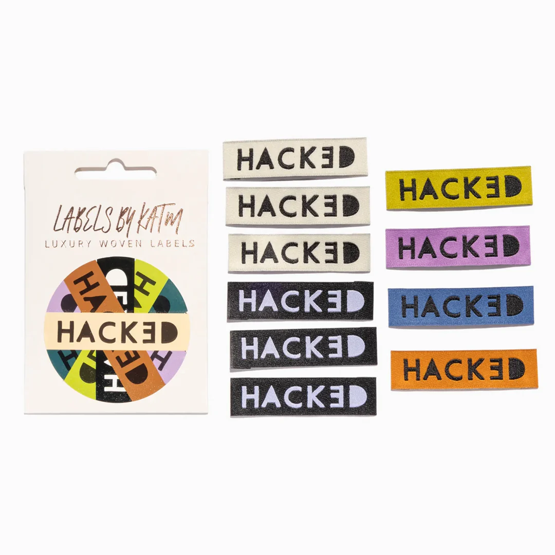 HACKED Woven Labels - Image 4