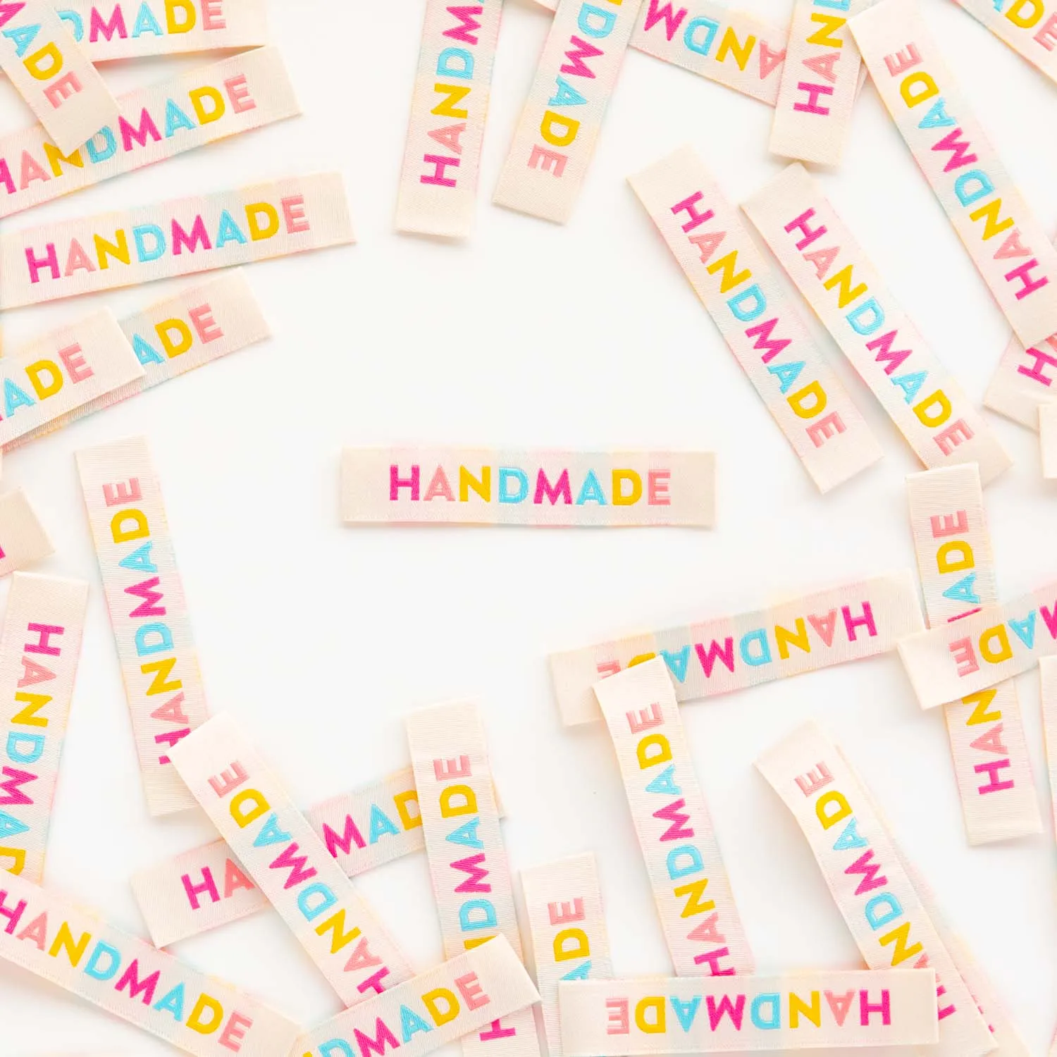 HANDMADE Woven Labels by Sarah Hearts