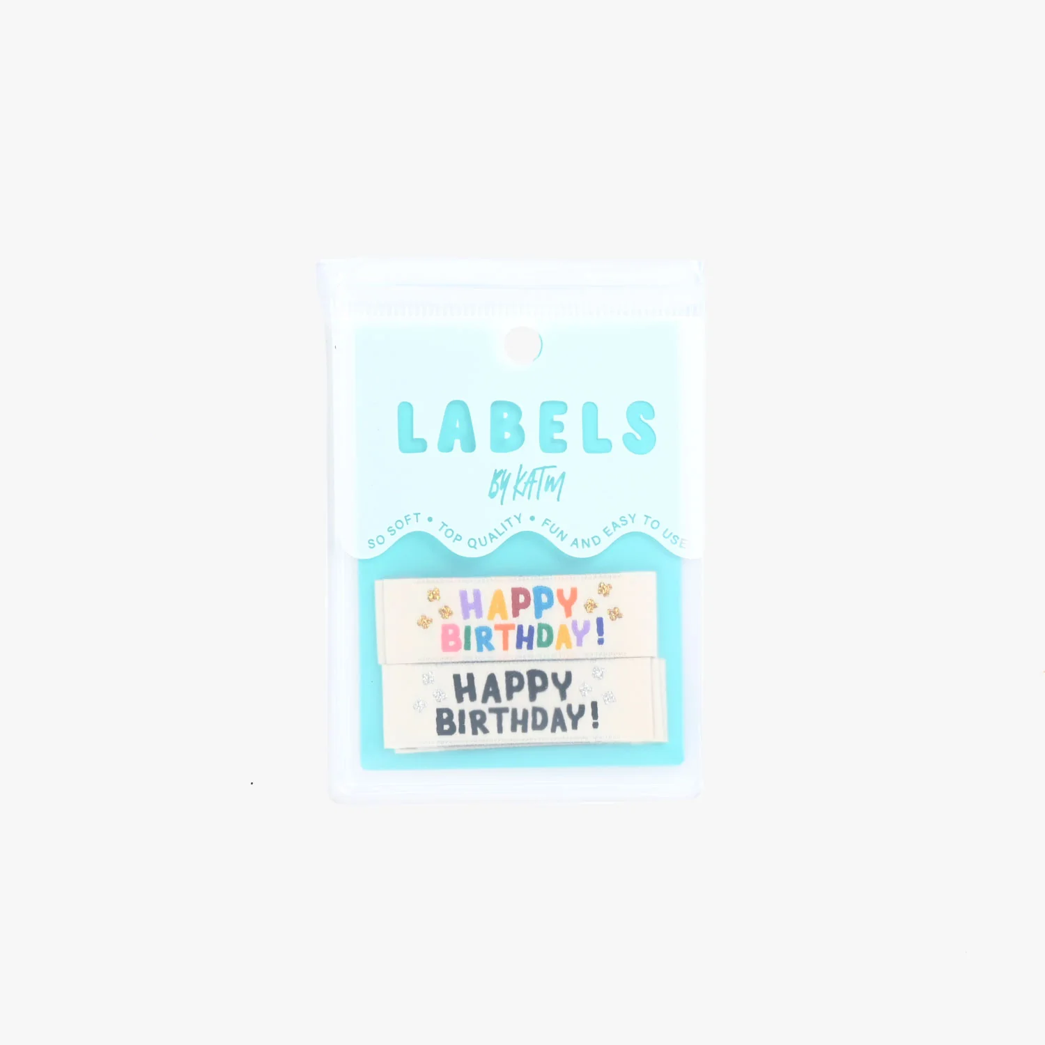 HAPPY BIRTHDAY Woven Labels - Image 2