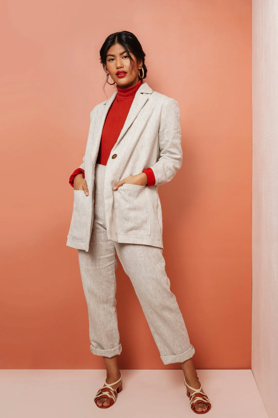 Heather Blazer - Friday Pattern Co - Image 3