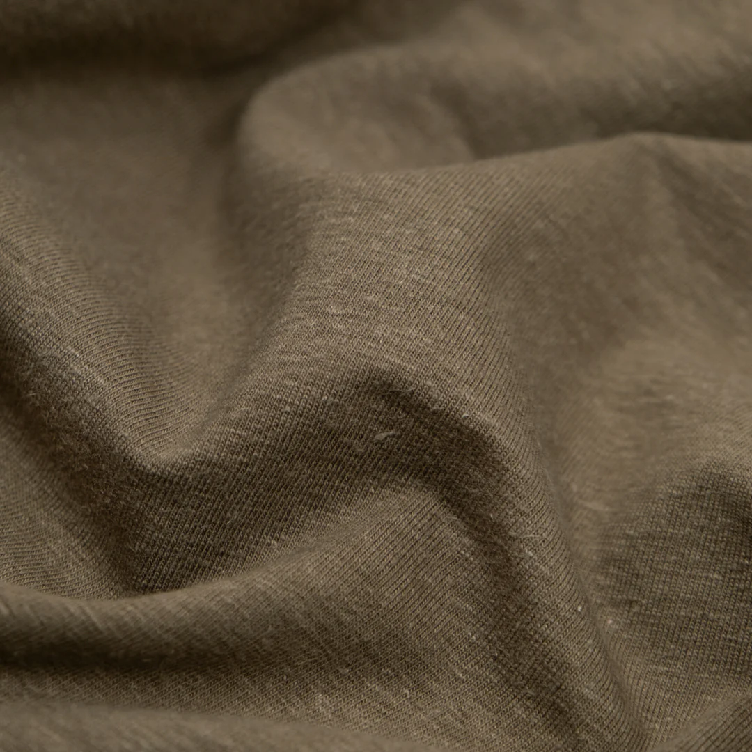 Hemp & Organic Cotton Jersey - Cardamom