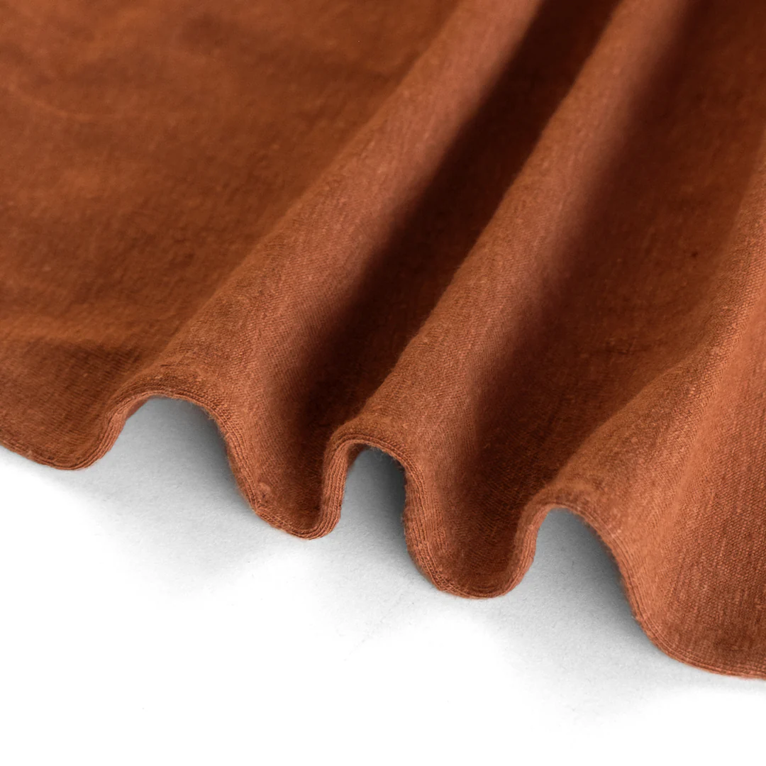 Hemp & Organic Cotton Jersey - Copper - Image 3