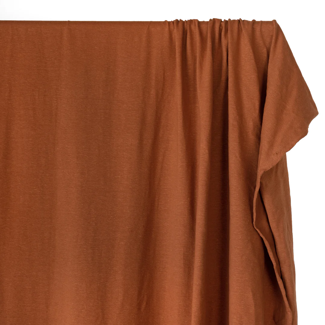 Hemp & Organic Cotton Jersey - Copper - Image 4