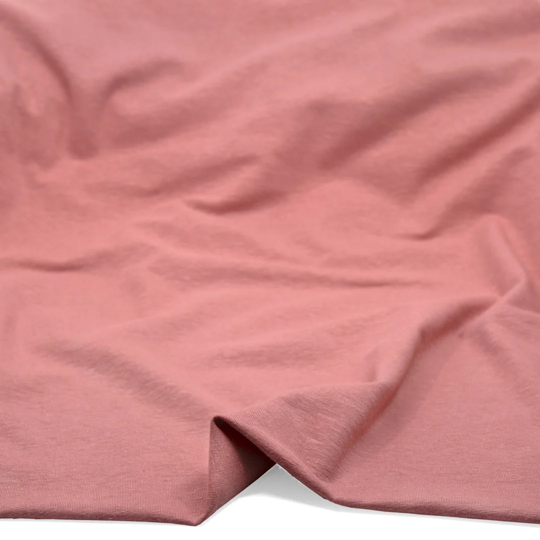 Hemp & Organic Cotton Jersey - Petal - Image 2