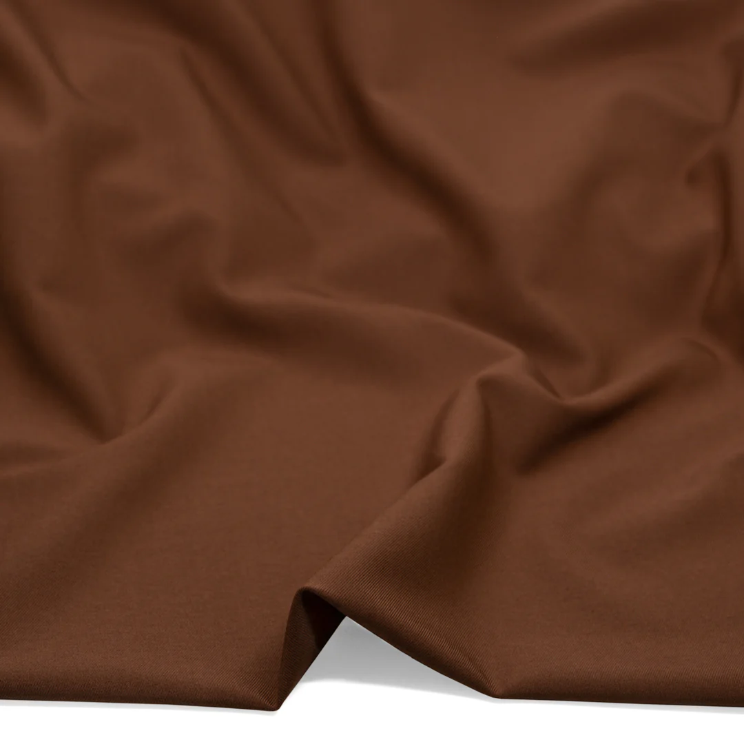 Highrise Poly Viscose Twill Suiting - Baked Clay - Image 2