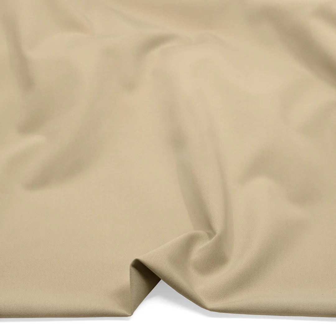 Highrise Poly Viscose Twill Suiting - Salt - Image 2