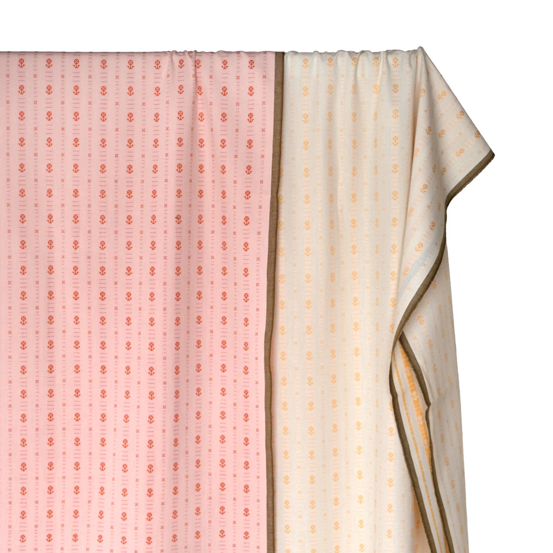 Hilde Floral Cotton - Pink - Image 3