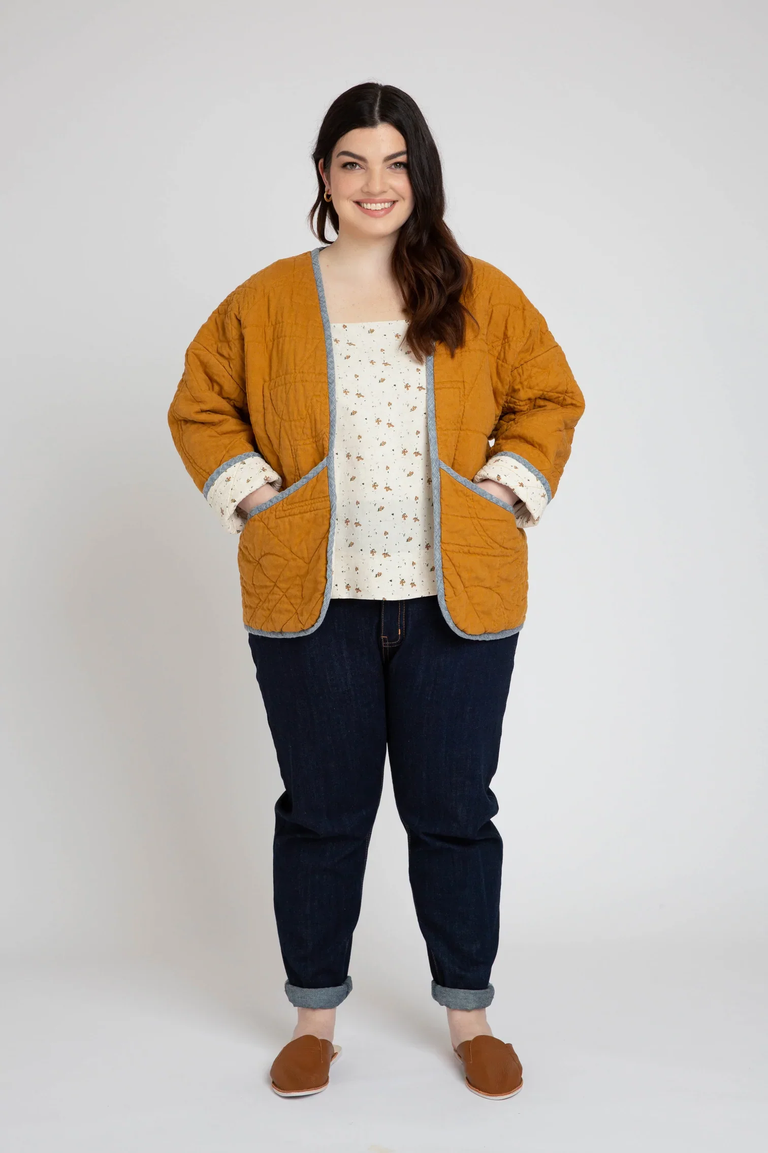 Hovea Jacket & Coat, Curve Range - Megan Nielsen - Image 10
