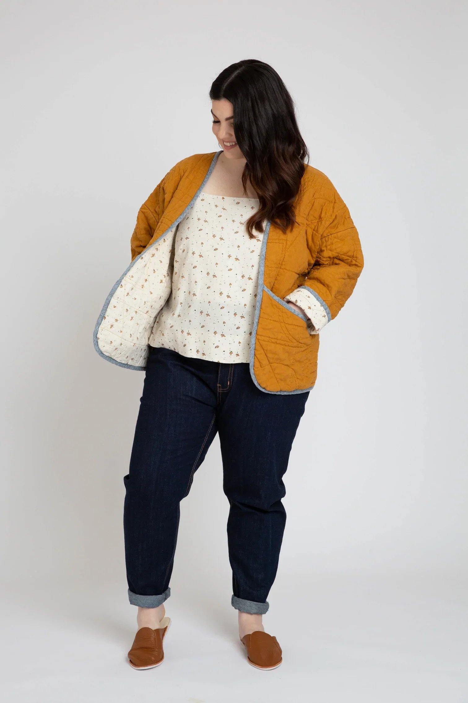 Hovea Jacket & Coat, Curve Range - Megan Nielsen - Image 11