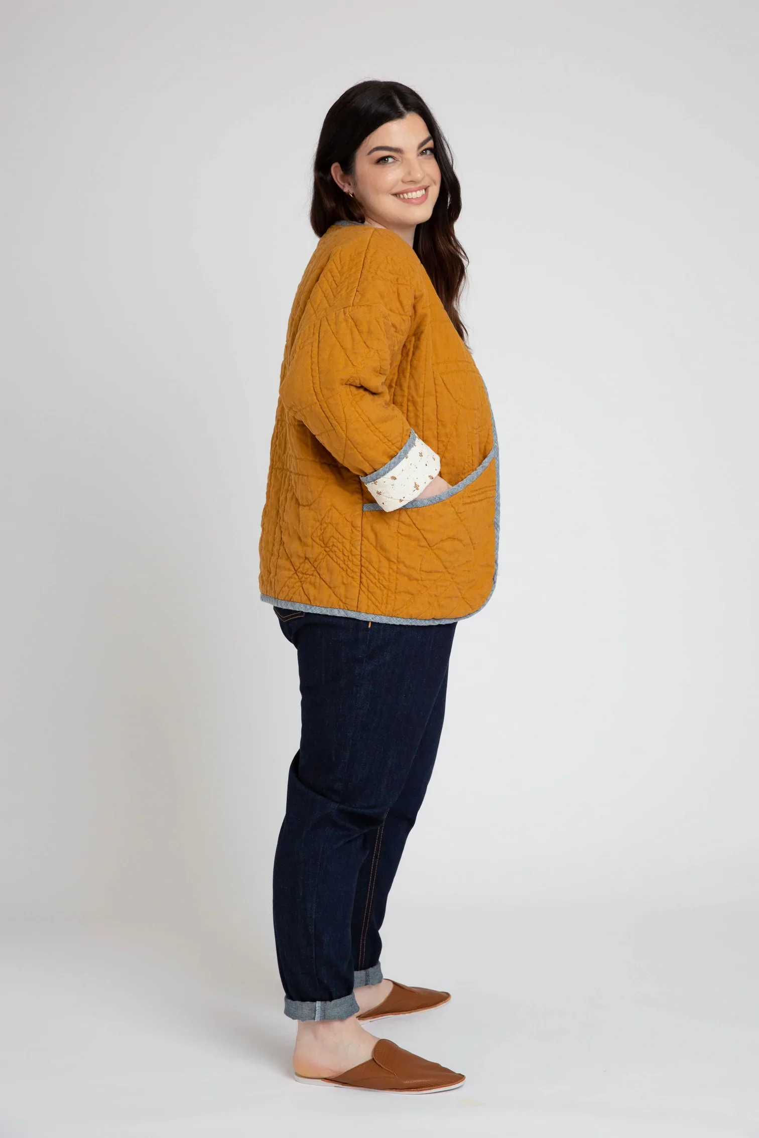 Hovea Jacket & Coat, Curve Range - Megan Nielsen - Image 12