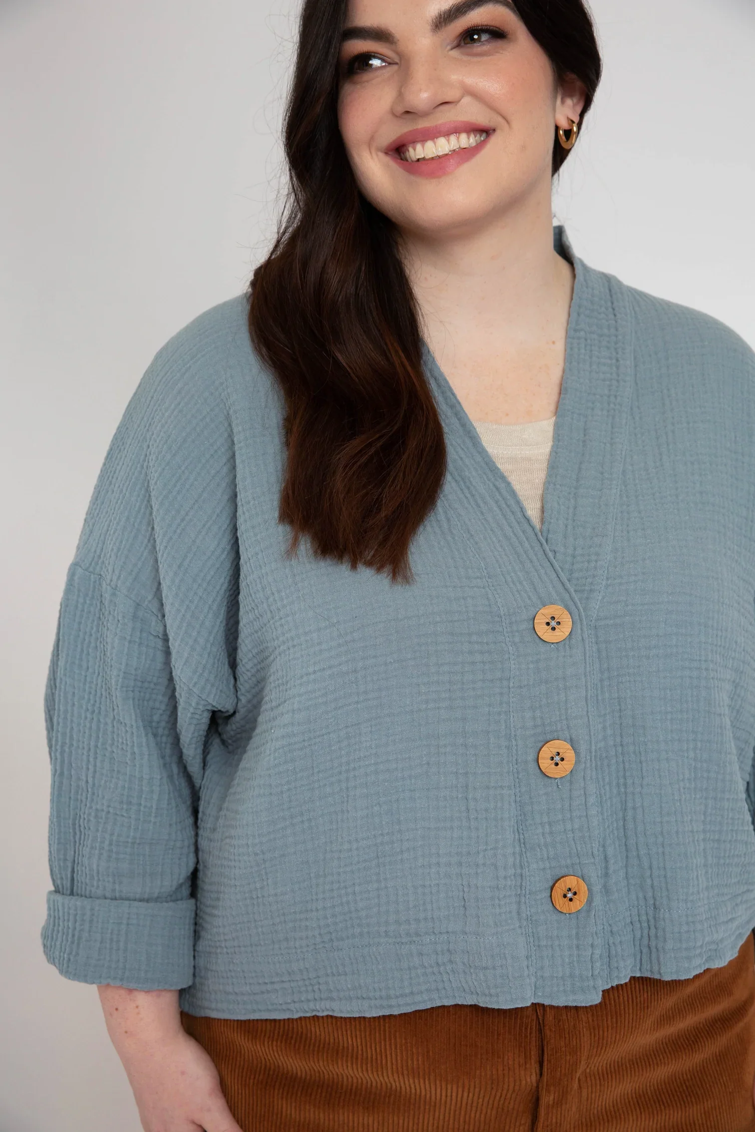 Hovea Jacket & Coat, Curve Range - Megan Nielsen - Image 21