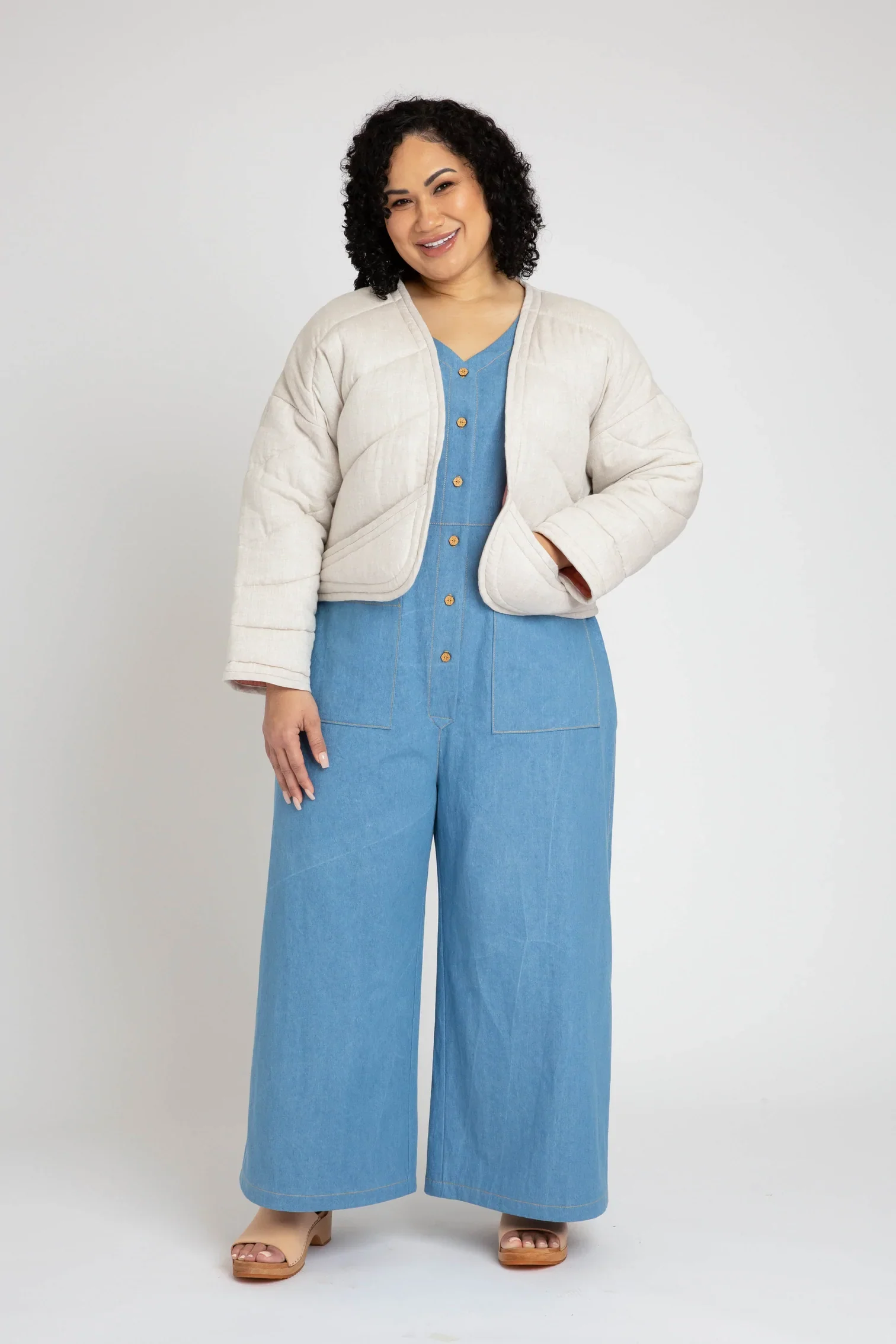 Hovea Jacket & Coat, Curve Range - Megan Nielsen - Image 23
