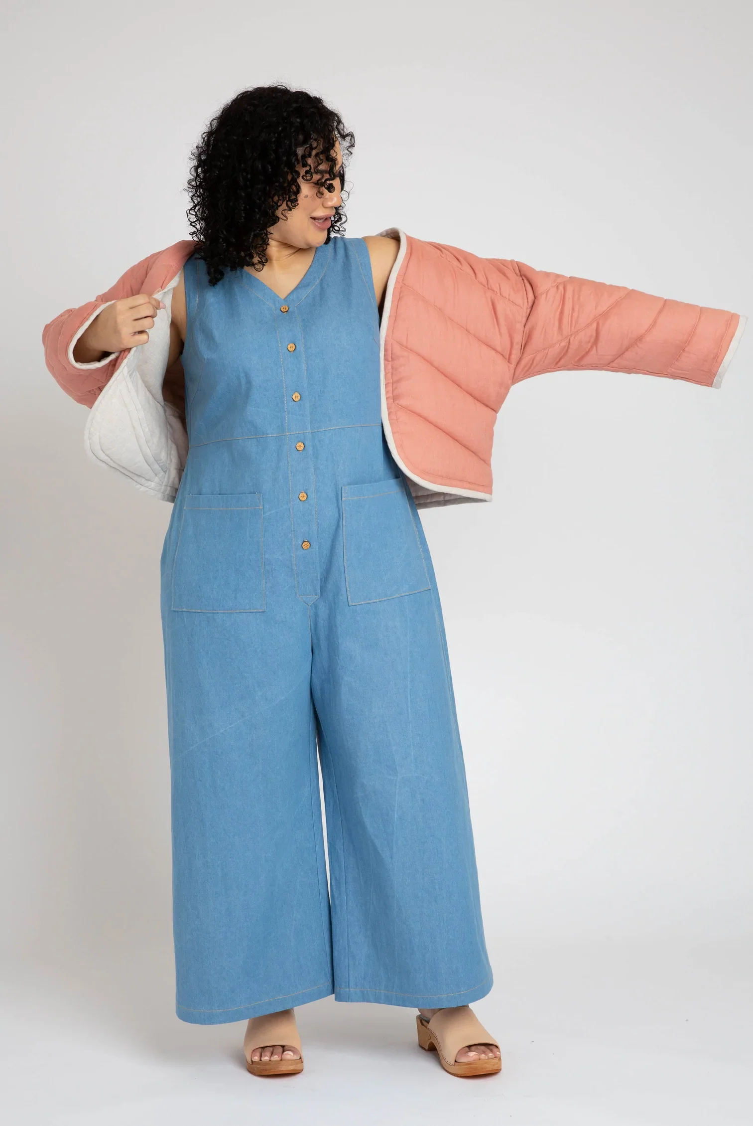 Hovea Jacket & Coat, Curve Range - Megan Nielsen - Image 25