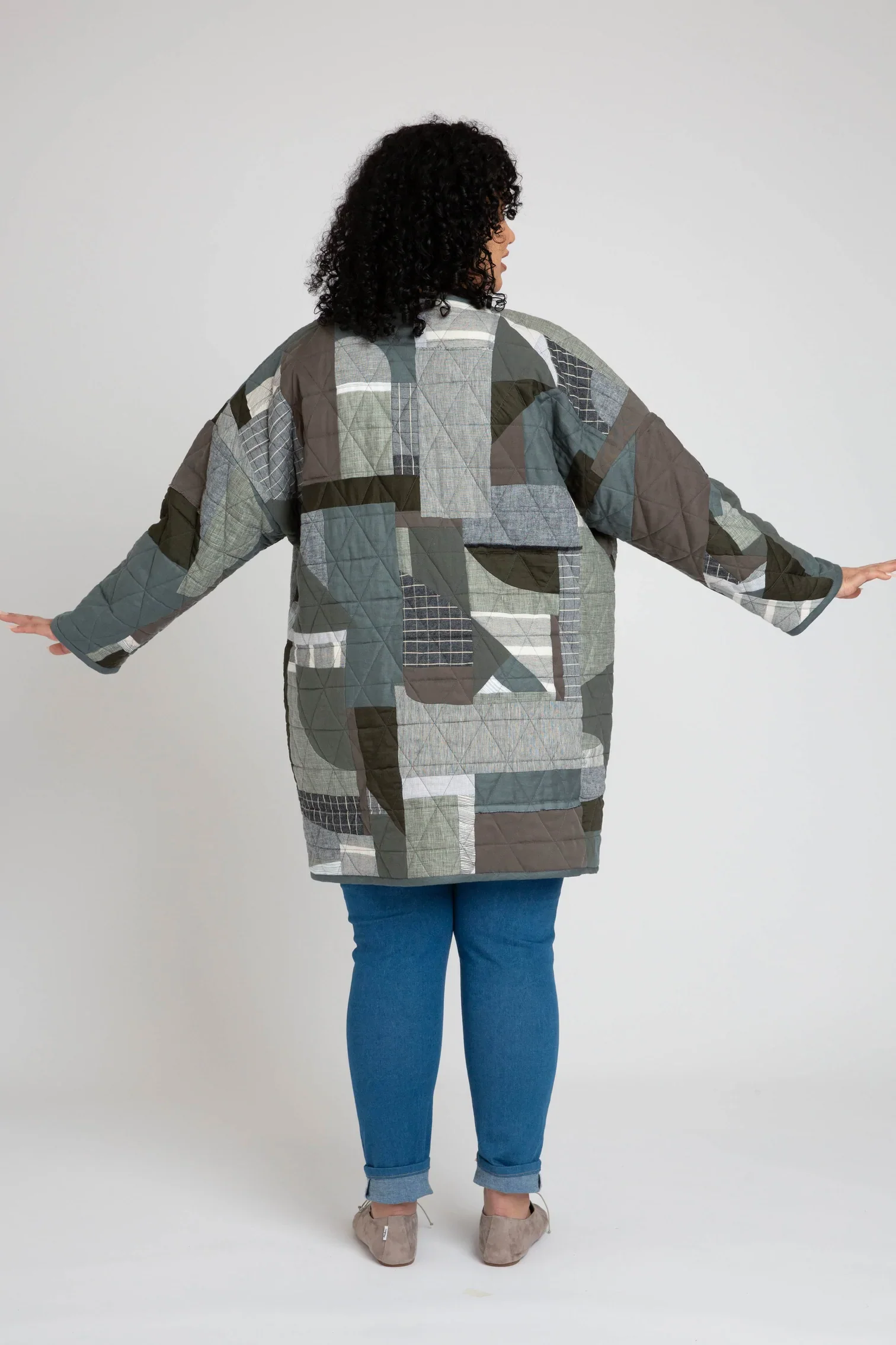 Hovea Jacket & Coat, Curve Range - Megan Nielsen - Image 6