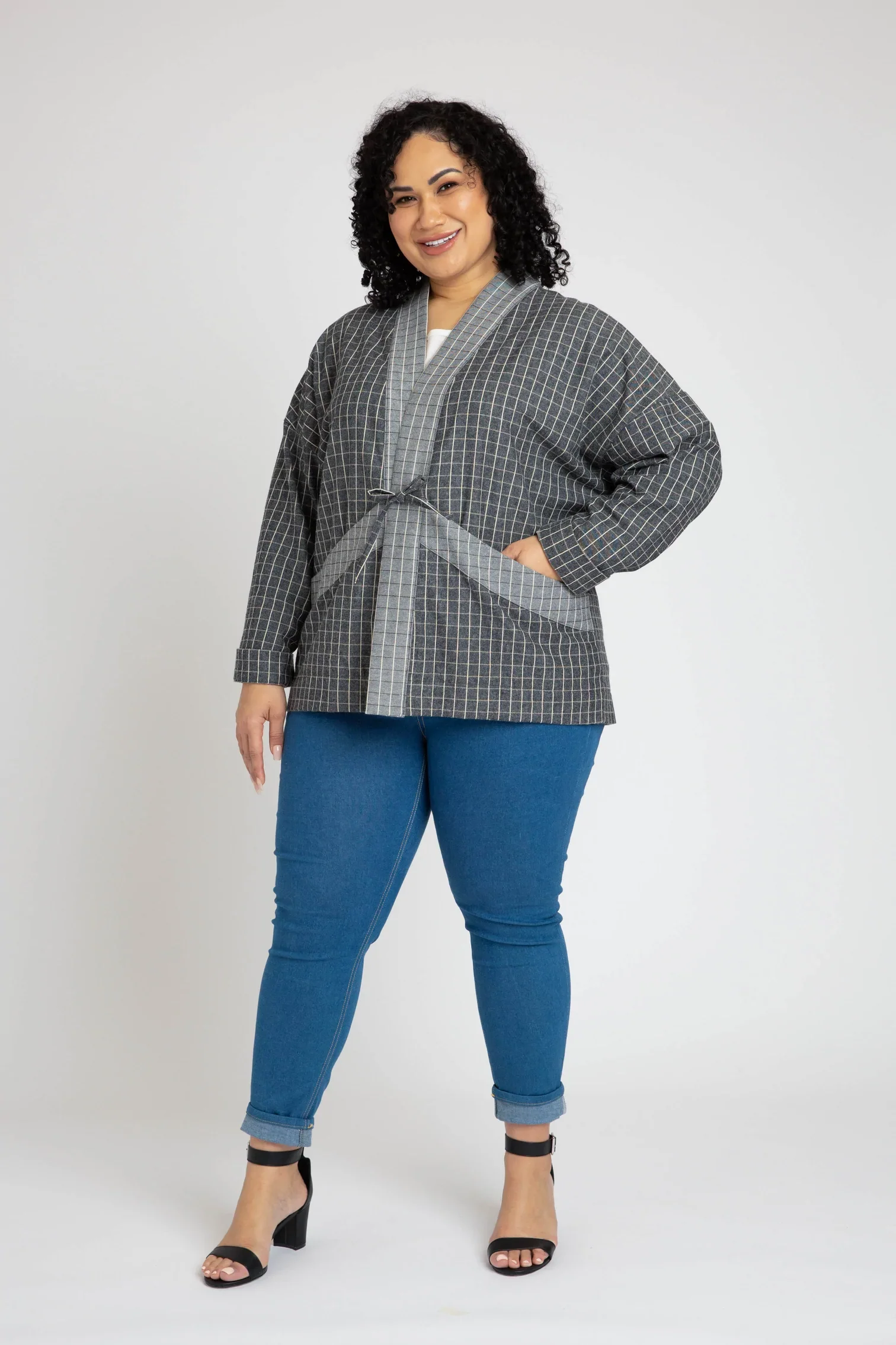 Hovea Jacket & Coat, Curve Range - Megan Nielsen - Image 8