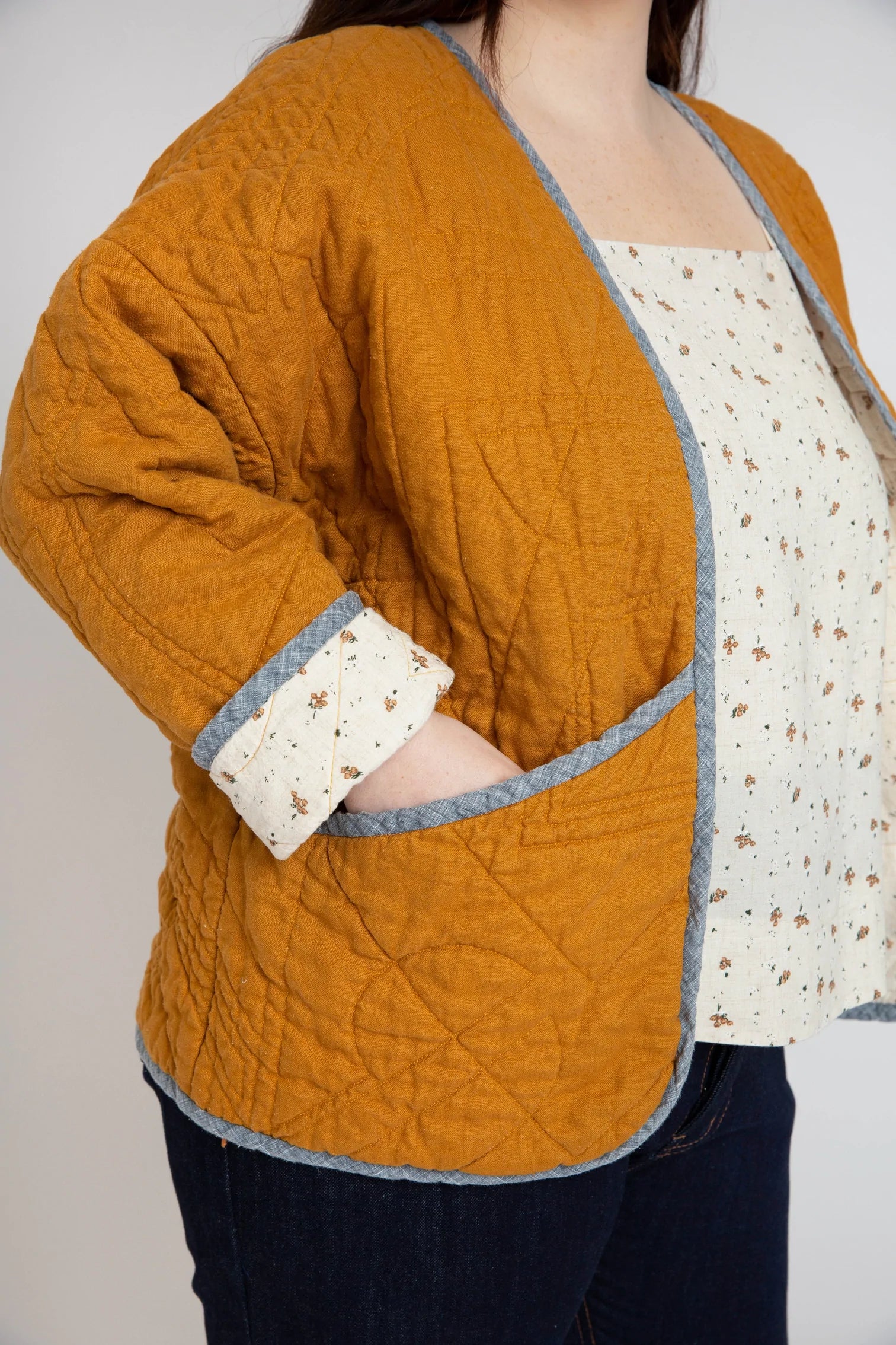 Hovea Jacket & Coat, Curve Range - Megan Nielsen - Image 9