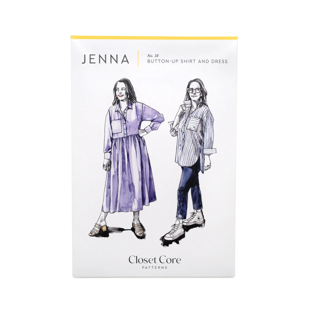 Jenna Button-Up Shirt & Dress - Closet Core