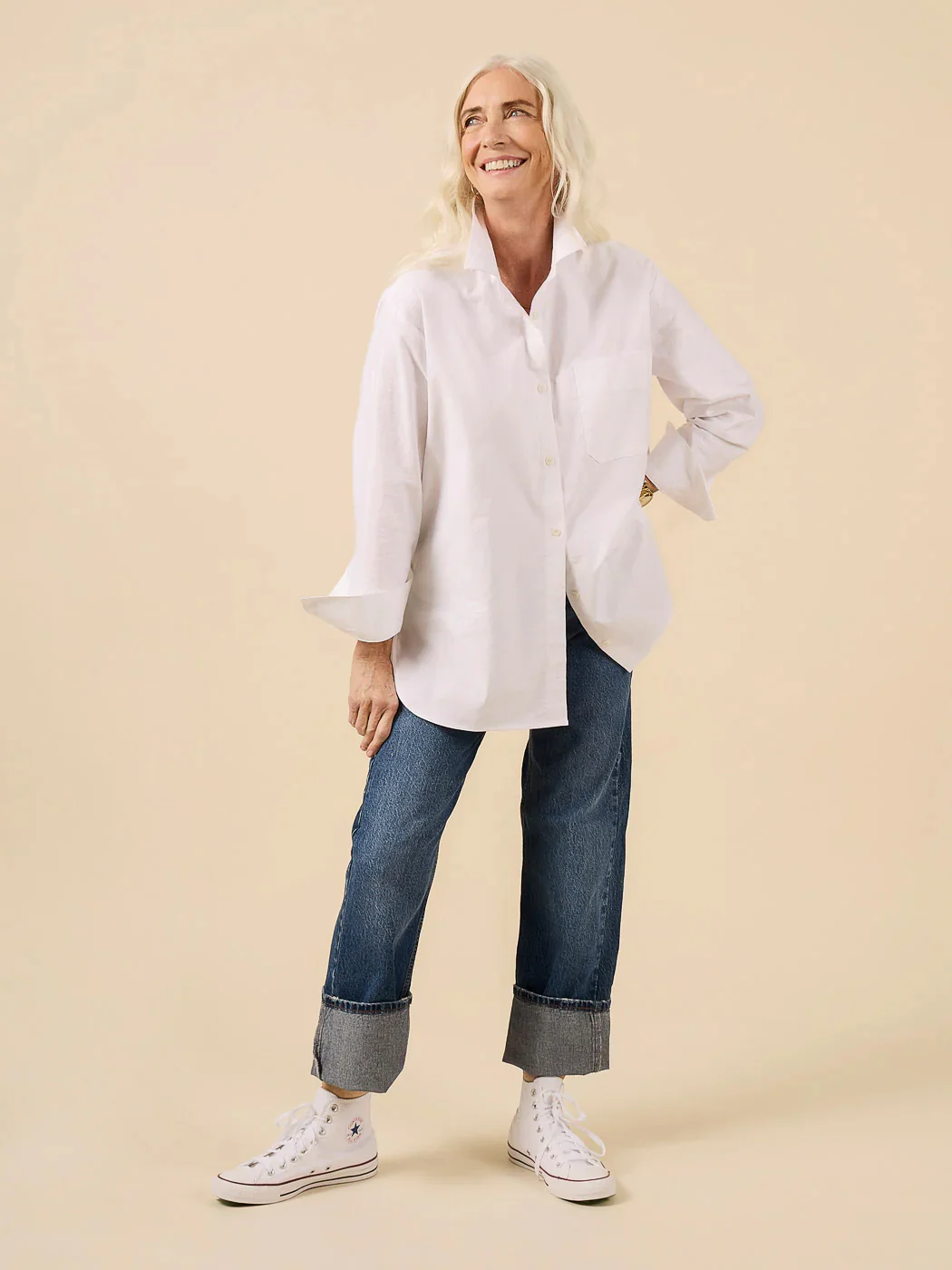 Jenna Button-Up Shirt & Dress - Closet Core - Image 2