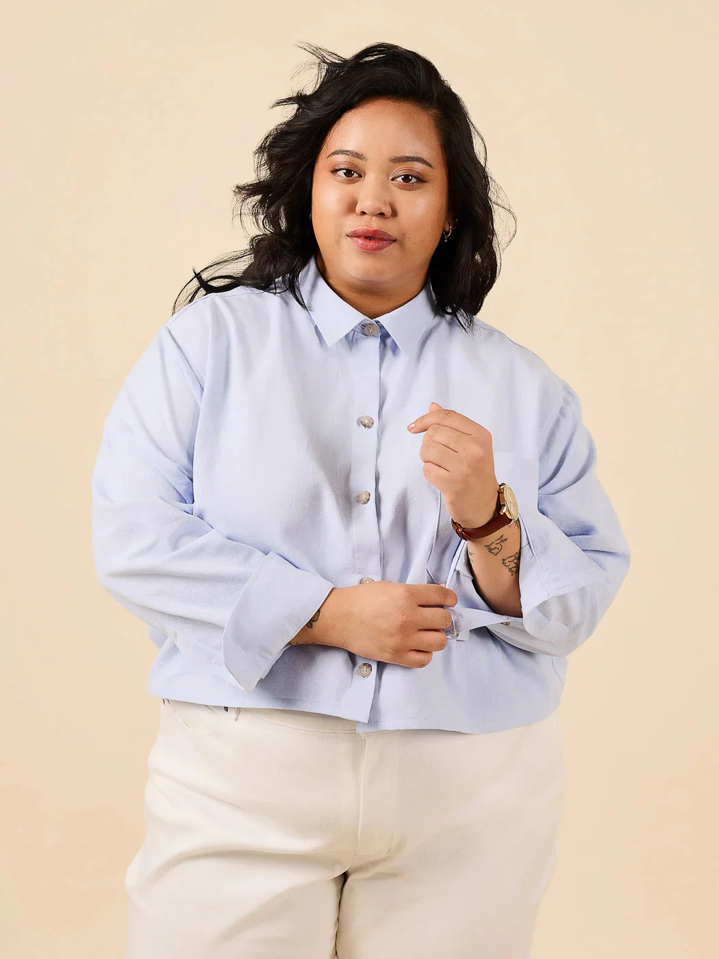 Jenna Button-Up Shirt & Dress - Closet Core - Image 6