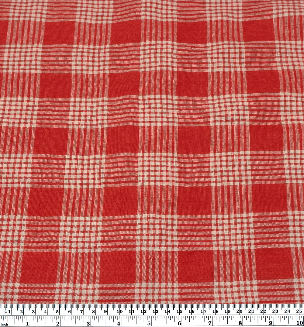 Jumbo Wafer Soft Washed Linen - Nectarine - Image 3