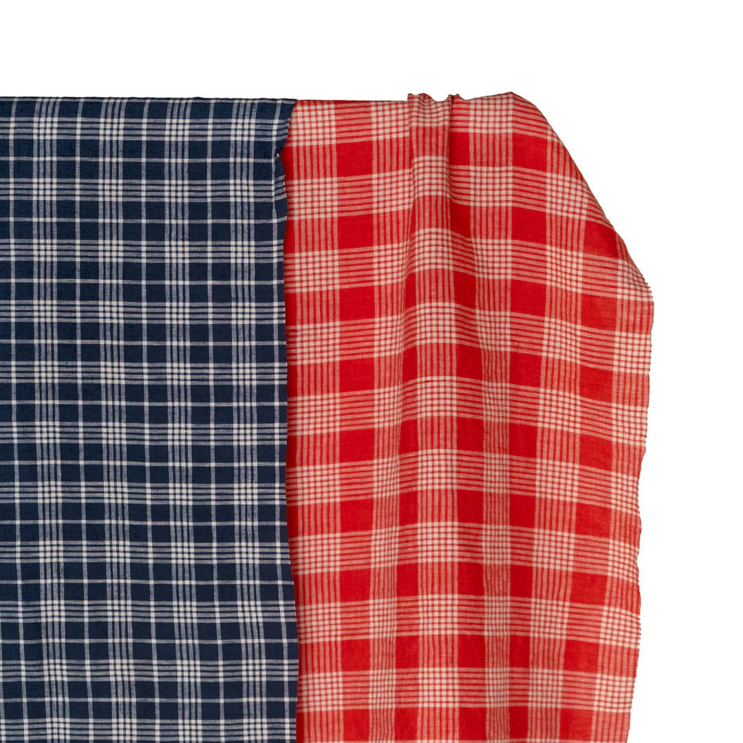 Jumbo Wafer Soft Washed Linen - Nectarine - Image 4