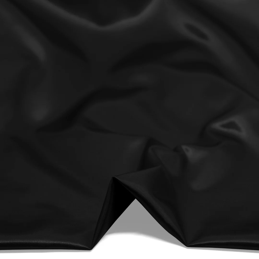 Kasha Heavyweight Lining - Black - Image 2
