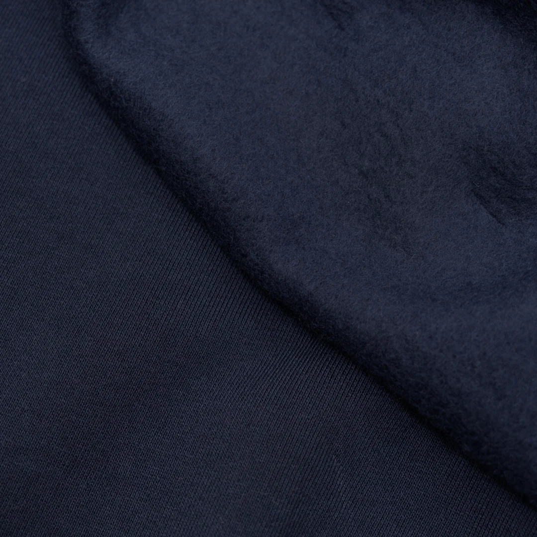 Laidback 100% Cotton Sweatshirt Fleece - Midnight Blue